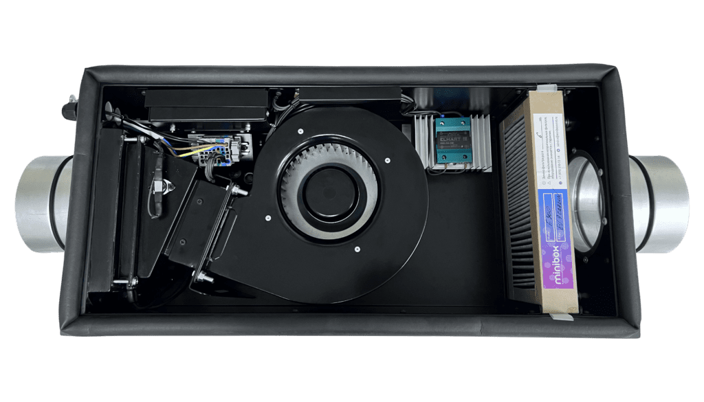 Вентиляционная установка с электрическим нагревом Minibox.E-300 mini