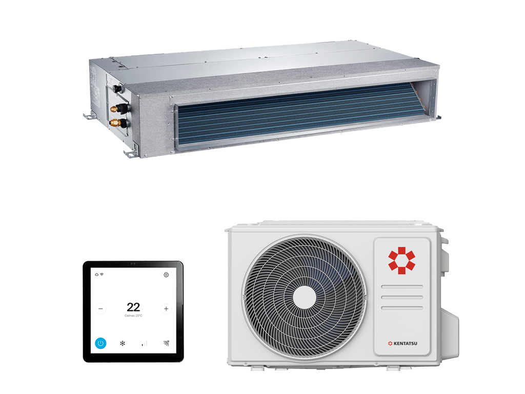 Канальный средненапорный кондиционер KSMB-W/KSUNB KSMB35HZRN1W/KSUNB35HZRN1