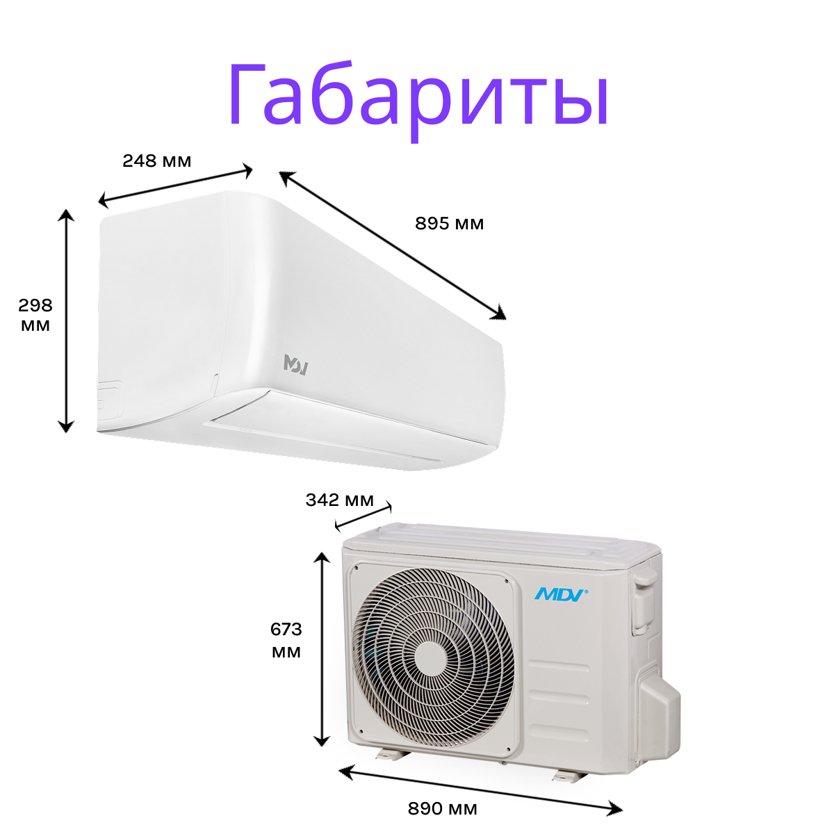 MDV OP SMART HEAT PUMP MDSOPS-18HRFN8 (WF) / MDOOPS-18HFN8