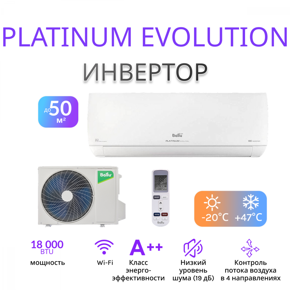 BALLU Platinum Evolution DC BSUI-18HN8_V4