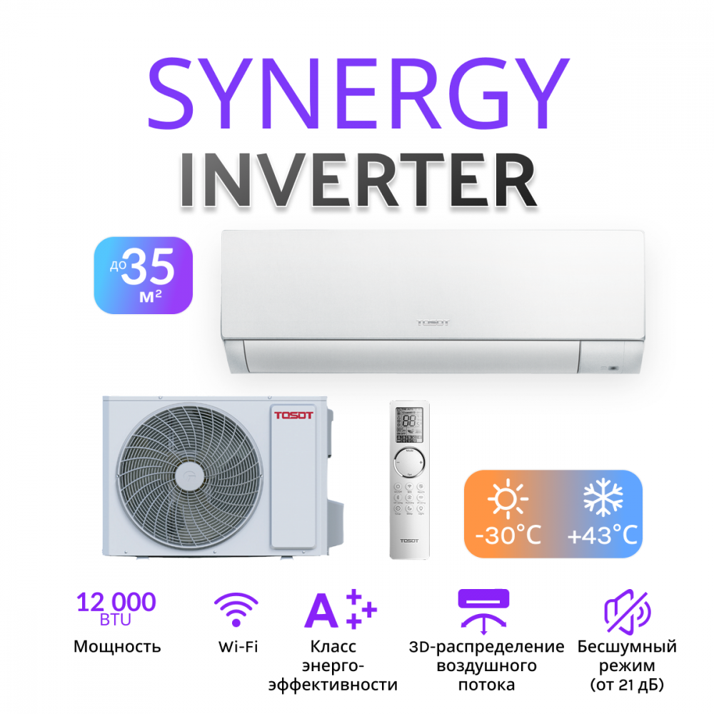 TOSOT SYNERGY T12H-SYN/I/T12H-SYN/O