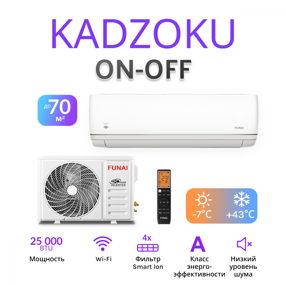 FUNAI KADZOKU RAC-KD75HP.D02
