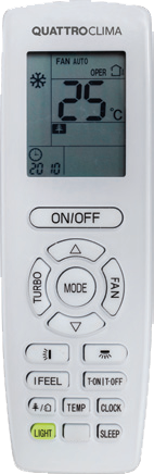 Quattroclima Lanterna 2025 QV-LA09WBE/QN-LA09WBE