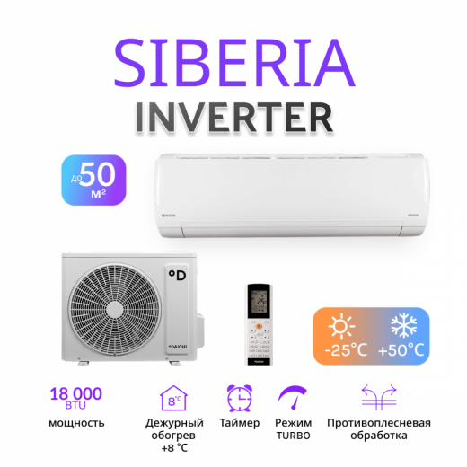 DAICHI SIBERIA INVERTER SIB50AVQS1R/SIB50FVS1R