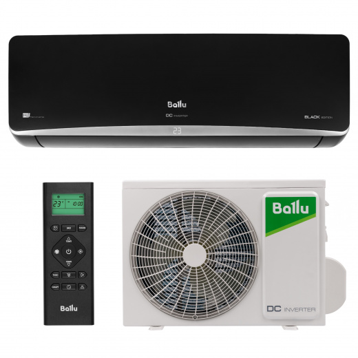 BALLU Platinum Black DC BSPI-10HN8/BL/EU