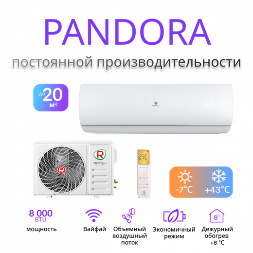ROYAL CLIMA PANDORA 2025 RC-PDC22HN