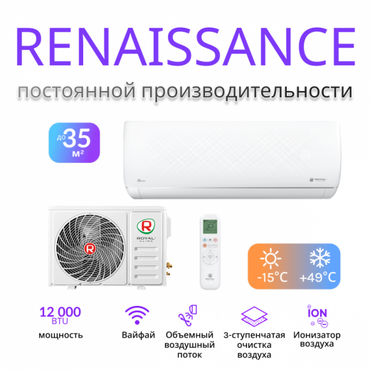 ROYAL CLIMA RENAISSANCE 2025 RC-RND35HN