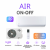 DAICHI AIR ON/OFF AIR50AVQ1R/AIR50FV1R